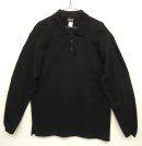 画像: PATAGONIA 同色ロゴ刺繍 長袖 ポロシャツ BLACK (USED) 「L/S Shirt」 入荷しました。