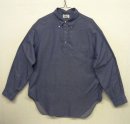 画像: 60'S SIBLEY'S by CISCO シャンブレー ３点留めボタンダウン プルオーバーシャツ ブルー (VINTAGE) 「L/S Shirt」 入荷しました。