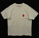 画像: 90'S PIC シングルステッチ ポケット付き 半袖 Tシャツ ホワイト USA製 (VINTAGE) 「T-Shirt」 入荷しました。