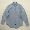 画像: 90'S RALPH LAUREN シャンブレー BDシャツ ブルー カナダ製 (VINTAGE) 「L/S Shirt」 入荷しました。