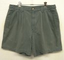 画像: 90'S EDDIE BAUER 黒タグ ツープリーツ チノショーツ オリーブ (VINTAGE) 「Shorts」 入荷しました。