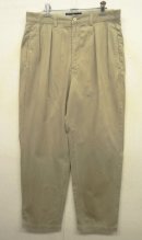 画像: 90'S RALPH LAUREN "ANDREW PANT" ツープリーツ チノパンツ BEIGE (VINTAGE) 「Bottoms」 入荷しました。