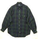 画像: 90'S RALPH LAUREN レーヨン100% 長袖シャツ ネイビー/グリーン チェック (VINTAGE) 「L/S Shirt」 入荷しました。