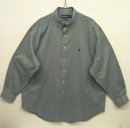 画像: 90'S RALPH LAUREN "YARMOUTH" ヘリンボーンツイル BDシャツ LT GREEN (VINTAGE) 「L/S Shirt」 入荷しました。