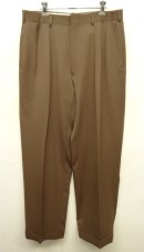 画像: 90'S RALPH LAUREN "SUPER100'S" プリーツ入り スラックス BROWN USA製 (VINTAGE) 「Bottoms」 入荷しました。