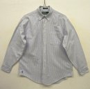 画像: 80'S RALPH LAUREN "THE BIG OXFORD" オックスフォード BDシャツ ストライプ USA製 (VINTAGE) 「L/S Shirt」 入荷しました。