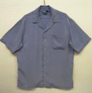 画像: 90'S RALPH LAUREN "CLAYTON" リヨセル 半袖 オープンカラーシャツ ブルー (VINTAGE) 「S/S Shirt」 入荷しました。