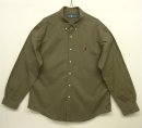 画像: 90'S RALPH LAUREN ポプリン 長袖 BDシャツ カーキ (VINTAGE) 「L/S Shirt」 入荷しました。