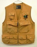 画像: 70'S COLUMBIA SPORTSWEAR CO 黒タグ フィッシングベスト TAN (VINTAGE) 「No Sleeve」 入荷しました。