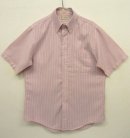 画像: 80'S LL Bean オックスフォード 半袖 BDシャツ ストライプ USA製 (VINTAGE) 「S/S Shirt」 入荷しました。