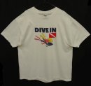 画像: 90'S DIVE IN 両面プリント 半袖 Tシャツ ホワイト USA製 (VINTAGE) 「T-Shirt」 入荷しました。