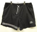 画像: UMBRO ドローコード付き ナイロン ショーツ BLACK USA製 (USED) 「Shorts」 入荷しました。