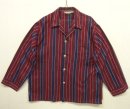 画像: ENDEAVOUR コットン パジャマシャツ ストライプ柄 イングランド製 (VINTAGE) 「L/S Shirt」 入荷しました。