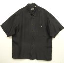 画像: シルク100% 半袖 ボックスシャツ ブラック (VINTAGE) 「S/S Shirt」 入荷しました。