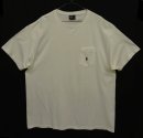 画像: 90'S RALPH LAUREN シングルステッチ ポケット付き 半袖Tシャツ ホワイト USA製 (VINTAGE) 「T-Shirt」 入荷しました。