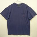 画像: 90'S POLO COUNTRY シングルステッチ ポケット付き 半袖Tシャツ ネイビー (VINTAGE) 「T-Shirt」 入荷しました。