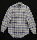 画像: 90'S RALPH LAUREN オックスフォード BDシャツ チェック柄 USA製 (VINTAGE) 「L/S Shirt」 入荷しました。