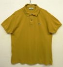 画像: 80'S CHEMISE LACOSTE ポロシャツ マスタード フランス製 (VINTAGE) 「S/S Polo」 入荷しました。