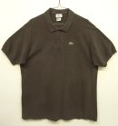 画像: 90'S CHEMISE LACOSTE ポロシャツ ブラウンヘザー フランス製 (VINTAGE) 「S/S Polo」 入荷しました。