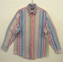 画像: 90'S LANDS' END マドラス マルチストライプ 長袖 BDシャツ USA製 (VINTAGE) 「L/S Shirt」 入荷しました。