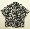 画像: 90'S RALPH LAUREN "GREGGOR" コットン 3点留めボタンダウン 半袖シャツ ブラックベース/花柄 (VINTAGE) 「S/S Shirt」 入荷しました。