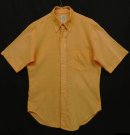 画像: 60'S ARROW "CUM LAUDE" オックスフォード 半袖 BDシャツ オレンジ USA製 (VINTAGE) 「S/S Shirt」 入荷しました。