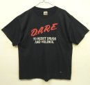 画像: 90'S D.A.R.E. "TO RESIST DRUGS AND VIOLENCE" 半袖 Tシャツ ブラック (VINTAGE) 「T-Shirt」 入荷しました。