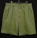 画像: 90'S RALPH LAUREN "TYLER SHORT" ツープリーツ チノショーツ オリーブ (VINTAGE) 「Shorts」 入荷しました。