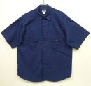 画像: UNIONBAY フラップ付きポケット 半袖 フライフロントシャツ インディゴ (VINTAGE) 「S/S Shirt」 入荷しました。