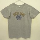 画像: 80'S CHAMPION "NOTRE DAME" トリコタグ 88/12 Tシャツ 杢グレー USA製 (VINTAGE) 「T-Shirt」 入荷しました。