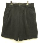 画像: TORI RICHARD ツープリーツ ワイドショーツ ブラック (VINTAGE) 「Shorts」 入荷しました。