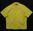 画像: 90'S RALPH LAUREN "CALDWELL" コットン 半袖 オープンカラーシャツ イエロー (VINTAGE) 「S/S Shirt」 入荷しました。