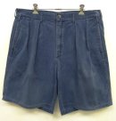 画像: 90'S RALPH LAUREN "POLO CHINO" ツープリーツ チノショーツ ダークブルー USA製 (VINTAGE) 「Shorts」 入荷しました。