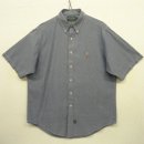 画像: 90'S POLO COUNTRY シャンブレー 半袖 BDシャツ ブルー (VINTAGE) 「S/S Shirt」 入荷しました。