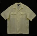 画像: 90'S RALPH LAUREN リネン 半袖 オープンカラーシャツ ホワイト (VINTAGE) 「S/S Shirt」 入荷しました。