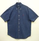 画像: 90'S RALPH LAUREN "BLAKE" デニム 半袖 BDシャツ インディゴ (VINTAGE) 「S/S Shirt」 入荷しました。