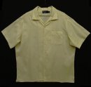 画像: 90'S RALPH LAUREN コットン 半袖 オープンカラーシャツ オフホワイト (VINTAGE) 「S/S Shirt」 入荷しました。