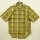 画像: 60'S BRILLS "6ボタン" 三点留め BDシャツ チェック柄 USA製 (VINTAGE) 「S/S Shirt」 入荷しました。