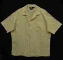 画像: 90'S RALPH LAUREN "CALDWELL" シルク/コットン 半袖 オープンカラーシャツ オフホワイト (VINTAGE) 「S/S Shirt」 入荷しました。