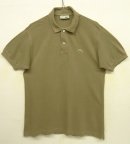 画像: 80'S CHEMISE LACOSTE ポロシャツ ダークベージュ フランス製 (VINTAGE) 「S/S Polo」 入荷しました。