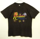 画像: 80'S RIVIERA HOTEL & CASINO シングルステッチ 半袖 Tシャツ ブラック (VINTAGE) 「T-Shirt」 入荷しました。