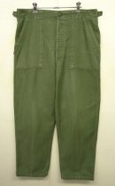 画像: 60'S アメリカ軍 US ARMY "OG107" 初期モデル コットンサテン 平ボタン ベイカーパンツ (VINTAGE) 「Bottoms」 入荷しました。