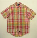 画像: 90'S RALPH LAUREN 半袖 BDシャツ マドラスチェック カナダ製 (VINTAGE) 「S/S Shirt」 入荷しました。