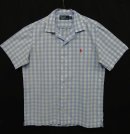 画像: 90'S RALPH LAUREN コットン 半袖 オープンカラーシャツ チェック柄 (VINTAGE) 「S/S Shirt」 入荷しました。