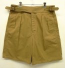 画像: 90'S J.CREW 旧タグ プリーツ入り グルカショーツ TAN (VINTAGE) 「Shorts」 入荷しました。