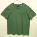 画像: 90'S RALPH LAUREN シングルステッチ ポケット付き 半袖 Tシャツ グリーン (VINTAGE) 「T-Shirt」 入荷しました。