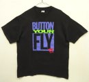 画像: 90'S LEVIS 501 "BUTTON YOUR FLY" シングルステッチ Tシャツ ブラック USA製 (VINTAGE) 「T-Shirt」 入荷しました。