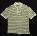 画像: 80'S CHEMISE LACOSTE ポロシャツ ボーダー柄 フランス製 (VINTAGE) 「S/S Polo」 入荷しました。