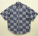 画像: 90'S GAP 旧タグ コットン 半袖 BDシャツ インディゴ/ホワイト (VINTAGE) 「S/S Shirt」 入荷しました。