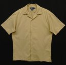 画像: 90'S RALPH LAUREN "CALDWELL" コットン 半袖 オープンカラーシャツ ベージュ (VINTAGE) 「S/S Shirt」 入荷しました。